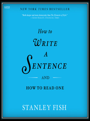 How to Write a Sentence - Audiobook